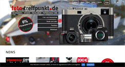 Desktop Screenshot of foto-treffpunkt.de